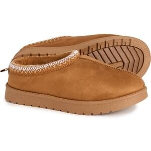 Cozy Tan Kids Moccasins